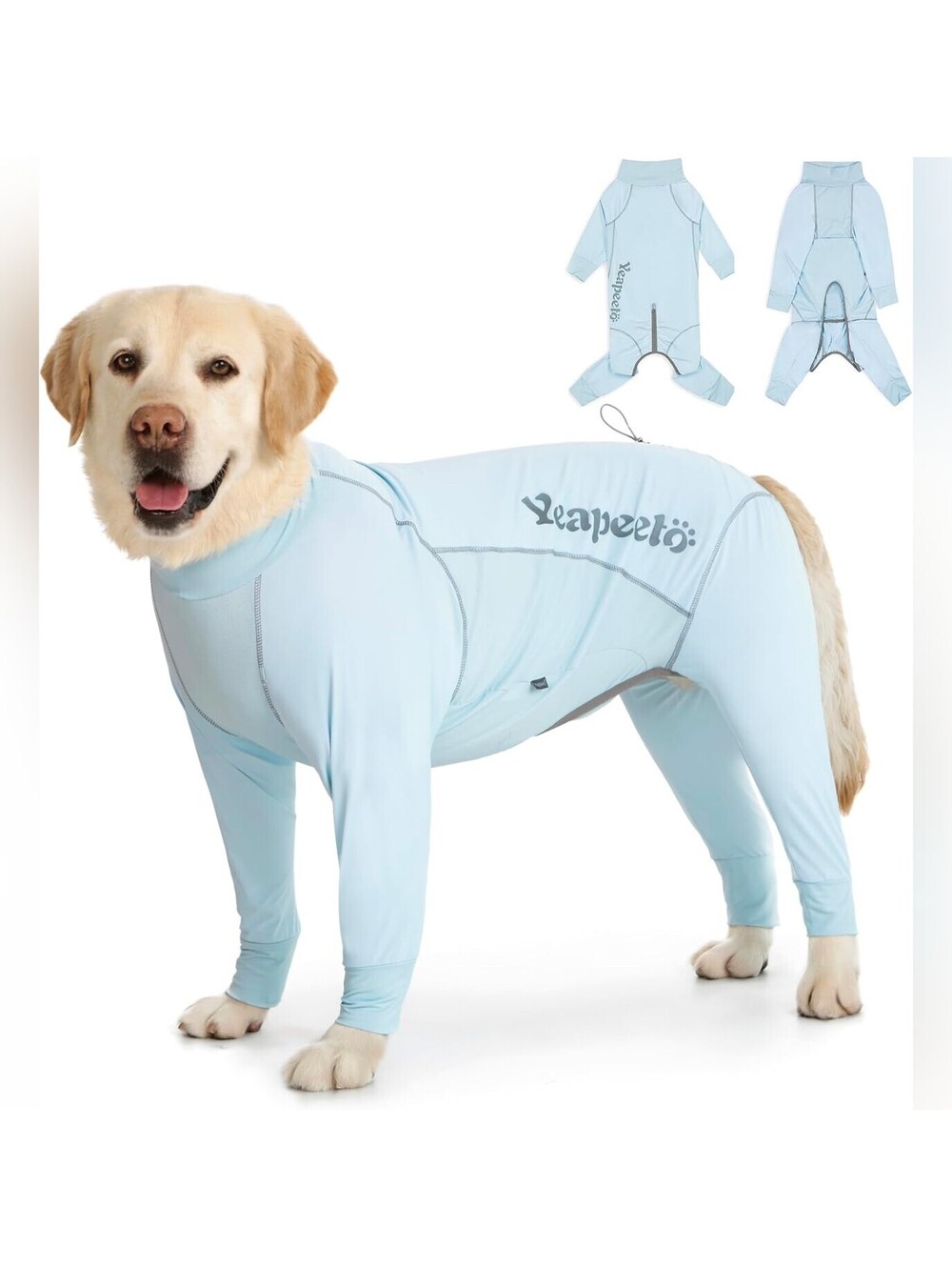 NWT Yeapeeto 5X-Large Dog Jumpsuit – UPF 50+ Cooling Four-Leg Pet Clothes